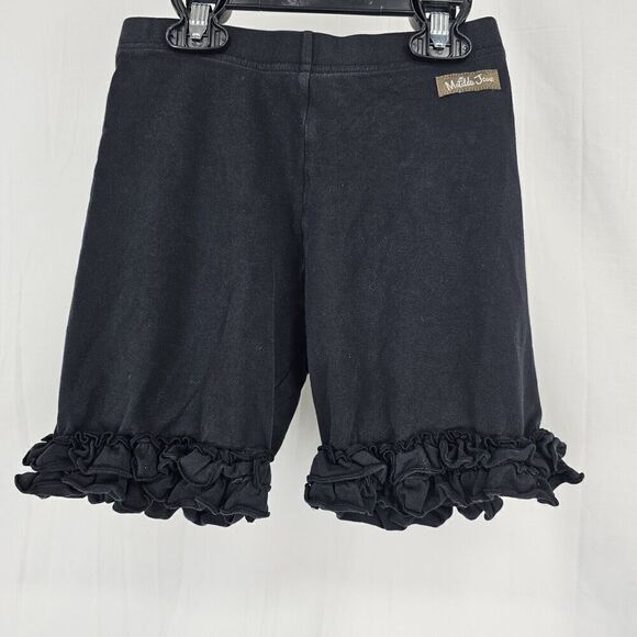 Matilda Jane Perfectly Paired Girls' Shortie - Onyx Black Shorts Size 12 - Picture 3 of 7